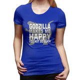 Novelty T Shirt for Women 3.3 Flowy O-Neck Short Sleeve Tee