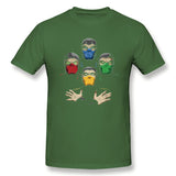 Cotton T Shirt for Men Mortal Rhapsody Comfy O-Neck Short Sleeves Shirt