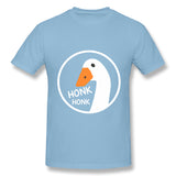 Men's Graphic T Shirt Goose Honk Breathable O-Neck Short Sleeves Shirt