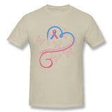 Mens Novelty T-Shirt Pregnancy And Infant Loss Awareness Month Comfy Round Neck Short Sleeves Tee