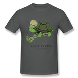 Men's Graphic T Shirt Slow Cooker Turtle Comfortable Crew Neck Short Sleeves Tee