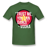Men's Graphic T Shirt Trust Me, You Can Dance Comfy Crew Neck Short Sleeves Shirt