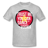 Men's Graphic T Shirt Trust Me, You Can Dance Comfy Crew Neck Short Sleeves Shirt