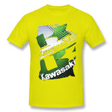 Mens Novelty T-Shirt Kawasaki Ninja Racing Comfortable Crew Neck Short Sleeves Tees