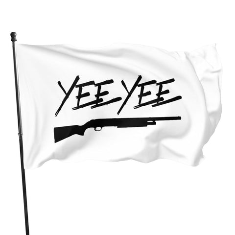 Fly Breeze 3 X 5 Ft Flag Yee Yee Black Flag Polyester Durable Nylon for Party