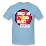 Men's Graphic T Shirt Trust Me, You Can Dance Comfy Crew Neck Short Sleeves Shirt