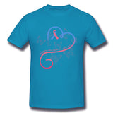 Mens Novelty T-Shirt Pregnancy And Infant Loss Awareness Month Comfy Round Neck Short Sleeves Tee