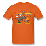 Mens Novelty T-Shirt Extinction Level Fighter New Breathable Round Neck Short Sleeves Tee