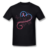 Mens Novelty T-Shirt Pregnancy And Infant Loss Awareness Month Comfy Round Neck Short Sleeves Tee