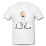 Cotton T Shirt for Men Egghost! New Style Crew Neck Short Sleeves Shirt