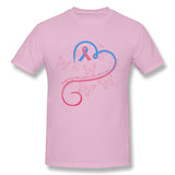 Mens Novelty T-Shirt Pregnancy And Infant Loss Awareness Month Comfy Round Neck Short Sleeves Tee