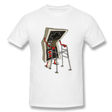 Men's Graphic T Shirt Old Gamer Cool O-Neck Short Sleeves Tees