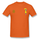 Men's Casual T-shirt Someday I Will Find My Yellow Umbrella. Cool O-Neck Short Sleeves Blouse Tops