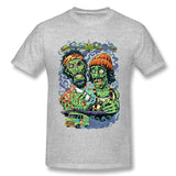 Men's Casual T-shirt Cheech And Chong Zombies Cool O-Neck Short Sleeves Blouse Tops