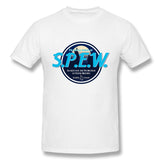 Men's Casual T-shirt Hermione's S.P.E.W. Comfy O-Neck Short Sleeves Tees