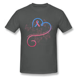 Mens Novelty T-Shirt Pregnancy And Infant Loss Awareness Month Comfy Round Neck Short Sleeves Tee