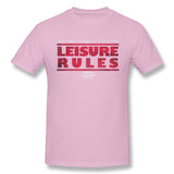Mens Novelty T-Shirt Leisure Rules Ferris Buellers Day Off Style Crew Neck Short Sleeves Tee