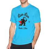 Cotton T Shirt for Men LIAR LIAR�Breathable O-Neck Short Sleeves Shirt