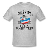 Mens Novelty T-Shirt OH SHIP Comfortable Crew Neck Short Sleeves Tee