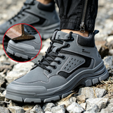 Steel Toe Shoes for Women Men Lightweight Safety Air Cushion Comfortable Slip Resistant Indestructible Puncture Proof Work Shoe