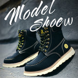 Work Boots for Men Steel Toe Safety Shoes Puncture Resistant Lightweight Industrial Construction