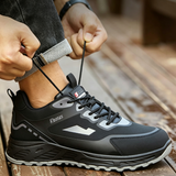 Steel Toe Sneakers for Men Women Lightweight Safety Shoes Comfortable Puncture Proof Slip On Indestructible Work