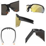 Polarized Sports Sunglasses for Men Women, UV Protection Sun Glasses for Baseball Running Cycling Fishing