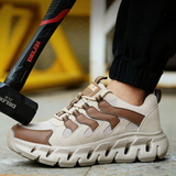 Steel Toe Shoes for Men Women Lightweight Breathable Safety Sneakers Comfortable Non Slip Work Tennis Indestructible Construction