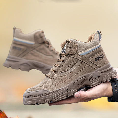 Steel Toe Boots for Men Women Comfortable Lightweight Work Slip Resistant Safety Shoes Puncture Proof Indestructible Construction Sneakers