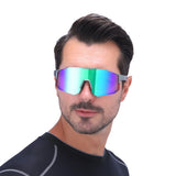 Sports Sunglasses for Men Women, UV400 Protection Sun Glasses for Cycling Running