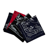 12 Pcs Cowboy Bandanas for Men Women Paisley Pattern Handkerchiefs 22 x 22 Inch Headwrap Scarfs