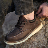 Steel Toe Shoes for Men Comfortable Lightweight Work Composite Safety Sneakers Men's Slip Resistant Indestructible Construction