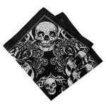 12 Pcs Bandanas Multi-Purpose Bandanas Paisley Cowboy Polyester Headbands 22x22 inch