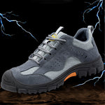 Steel Toe Sneakers for Men Women Comfortable Lightweight Composite Work Shoes Cushion Indestructible Construction