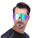 Polarized Sports Sunglasses for Men Women, UV400 Protection Mens  Sun Glasses for Cycling Running