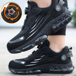 Safety Shoes with Steel Toe Top, Puncture Proof Work Men Women Non-Slip Fashion Sneakers Daily Wear