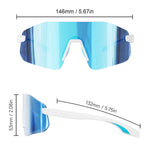 Sports Polarized Sunglasses UV Protection for Youth Men Women, Ideal for Cycling Running Baseball Skiing Softball