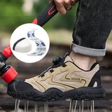 Steel Toe Shoes for Men Women Comfortable Lightweight Work Sneakers Safety  Men's Slip Resistant Indestructable Construction