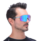 Polarized Sports Sunglasses for Men Women, UV400 Protection Mens  Sun Glasses for Cycling Running