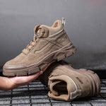 Steel Toe Boots for Men Women Comfortable Lightweight Work Slip Resistant Safety Shoes Puncture Proof Indestructible Construction Sneakers