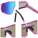 Polarized Sports Sunglasses for Men Women for Golf Motorcycle Running Fishing Baseball Driving