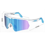 Polarized Sports Sunglasses - UV400 Protection Men Women Sun Glasses for Driving Running Cycling Baseball Golf