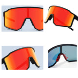 Polarized Sports Sunglasses for Men Women, UV400 Protection Sun Glasses for Cycling Running