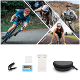 Polarized Cycling Glasses Sports Sunglasses, UV400 Protection Eyewear Baseball Running Fishing for Men Women Youth