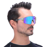 Sports Sunglasses for Men Women, UV400 Protection Sun Glasses for Cycling Running