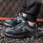 Steel Toe Shoes for Men Women Lightweight Puncture Proof Work Comfortable for Construction Industrial Safety Sneakers