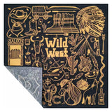 12 Pieces Paisley Bandana Novelty Headband Square Scarf Cowboy Bandanas for Halloween Party Costume