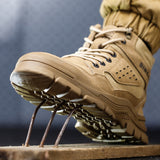 Steel Toe Boots for Men Women Comfortable Lightweight Work Slip Resistant High Top Safety Shoes Puncture Proof Indestructible Construction