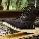 Work Boots for Men Steel Toe Safety Shoes Puncture Resistant Lightweight Industrial Construction