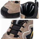 Steel Toe Shoes for Men Women Lightweight Safety Shoes Slip Resistant Breathable Puncture Proof Work Sneakers